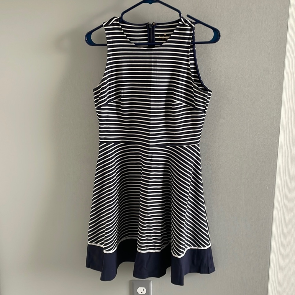 EUC fit and flare Kate spade striped dress